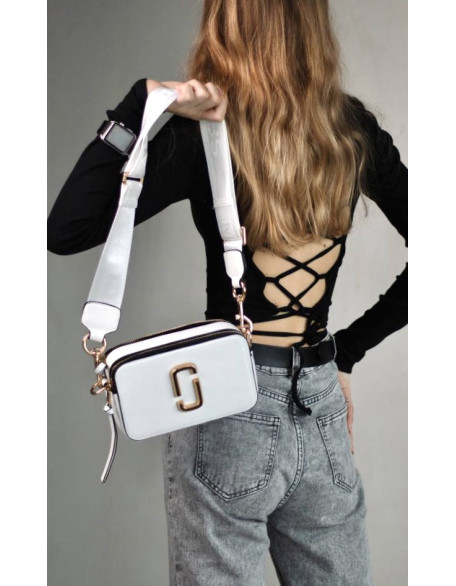 Сумка Клатч Marc Jacobs Лого білий Сумка Клатч Marc Jacobs Лого білий