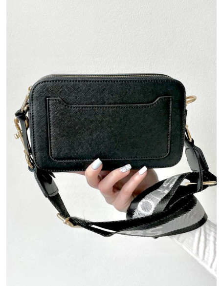 Сумка Клатч Marc Jacobs Лого чорний золотий Сумка Клатч Marc Jacobs Лого чорний золотий