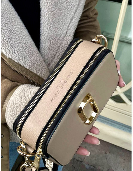 Сумка Клатч Marc Jacobs Лого коричнева Сумка Клатч Marc Jacobs Лого коричнева