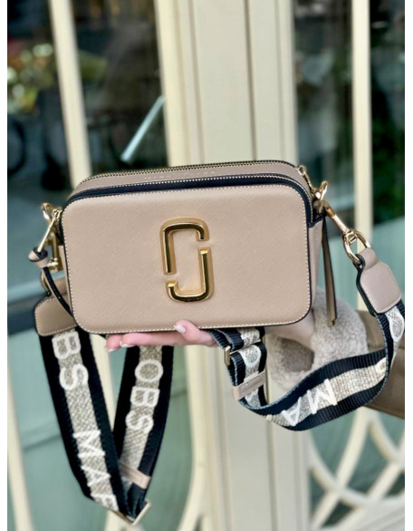 Сумка Клатч Marc Jacobs Лого коричнева Сумка Клатч Marc Jacobs Лого коричнева